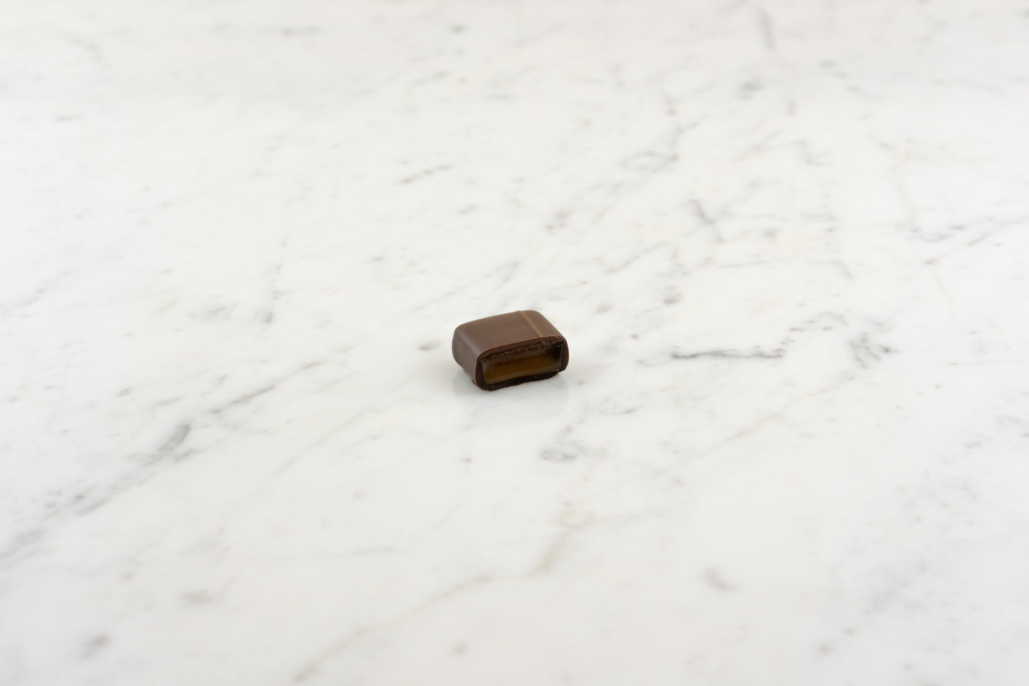 Bonbon coulis caramel