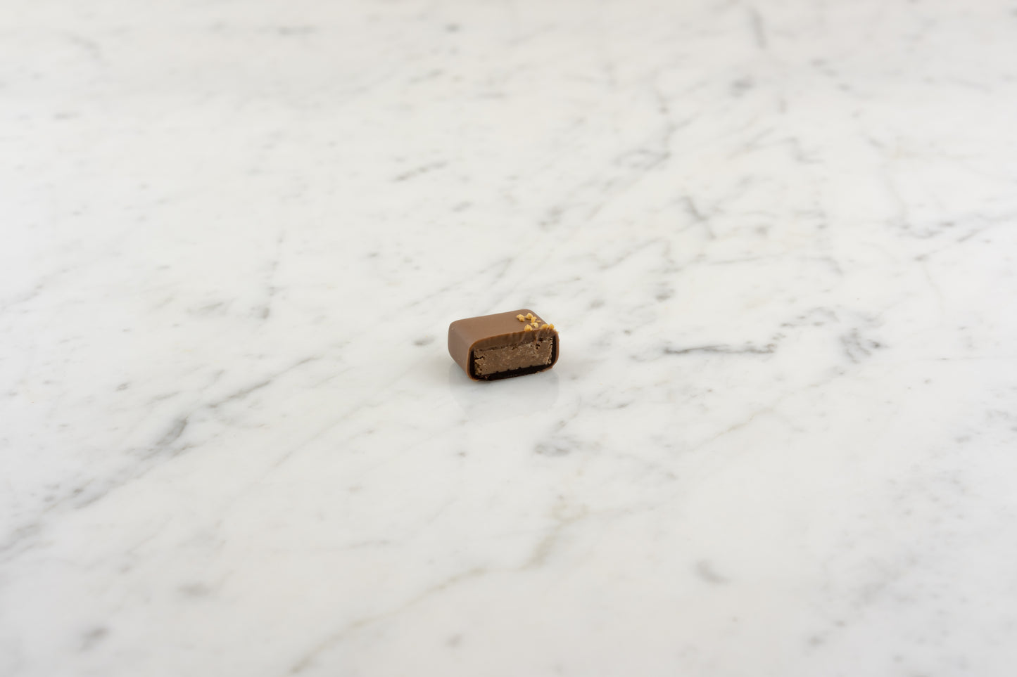Bonbon chocolat gianduja citron vert