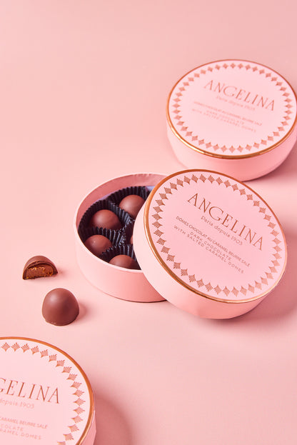 Boîte Délices Chocolat cœur Caramel