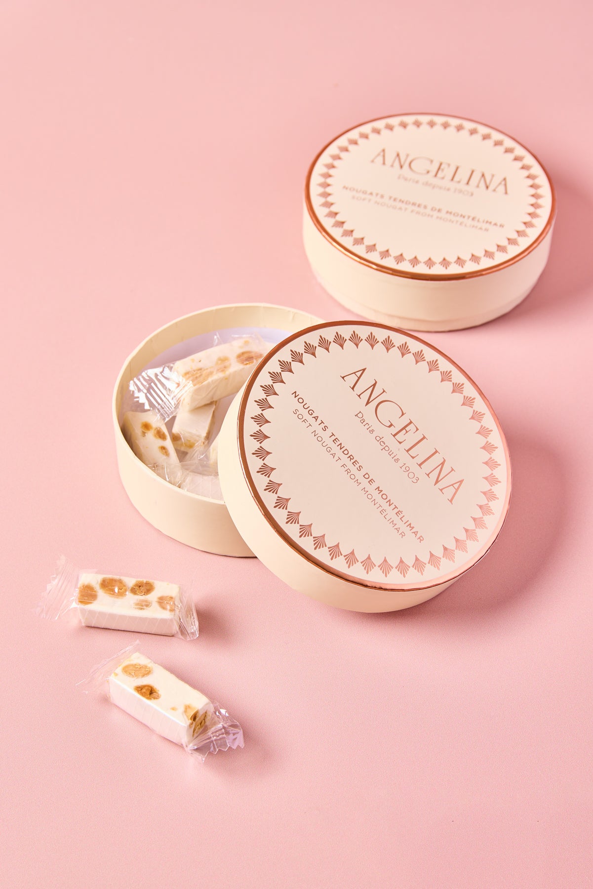Boîte de Nougats Miel et Amandes