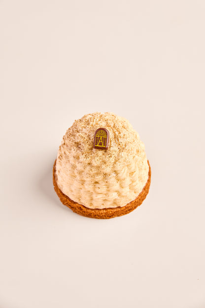 Tarte Mont-Blanc vanille