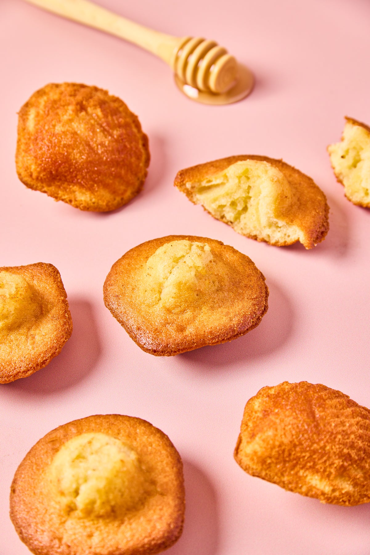 Lot de 4 madeleines miel