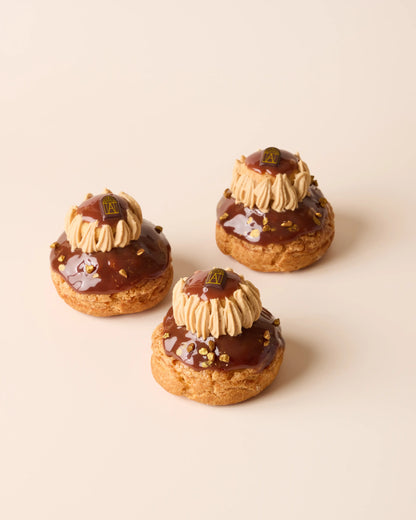 Religieuse caramel